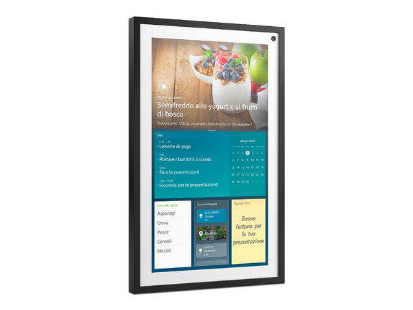 Pantalla Inteligente Amazon Echo Show 15, Full HD, Wi-Fi 6, Bluetooth, con Alexa y Fire TV integrados.