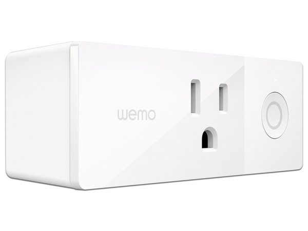 Enchufe Inteligente Wemo F7C063 de 120V, 15A, Wi-Fi.