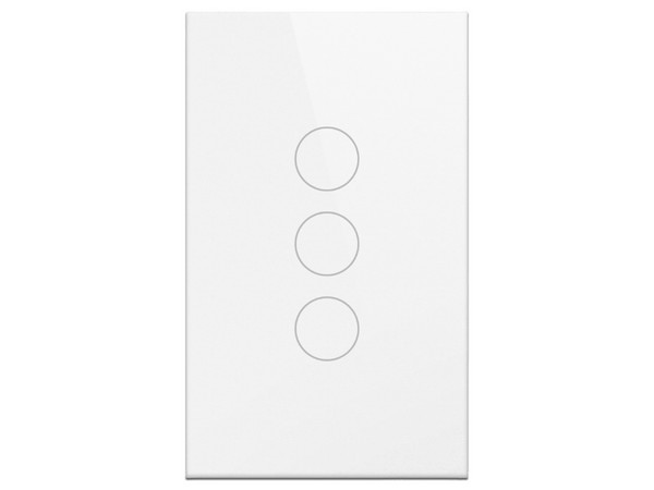 Apagador Inteligente Epcom SHS413WWH, 3 Regresos, Conexión Wi-Fi 2.4 Ghz, Compatible con Amazon Alexa y Google asistente, Color Blanco.