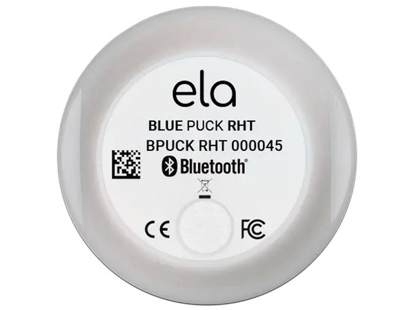 Sensor de Temperatura y Humedad Ela BLUE PUCK RHT, Bluetooth, Compatible con Localizadores Vehiculares.