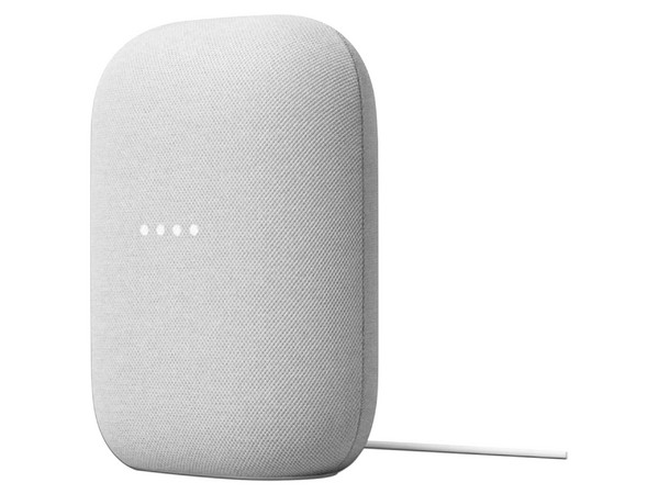 Bocina Inteligente GOOGLE Nest GA01420-US, Control por voz con Asistente Google, Conectividad Wi-Fi y Bluetooth, Audio de Alta Calidad. Color Blanco.