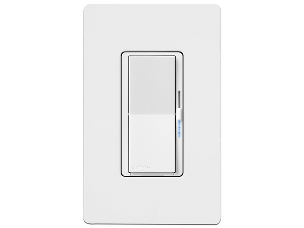 Atenuador de Pared Lutron DVRF6LWH, 120V. Color Blanco.