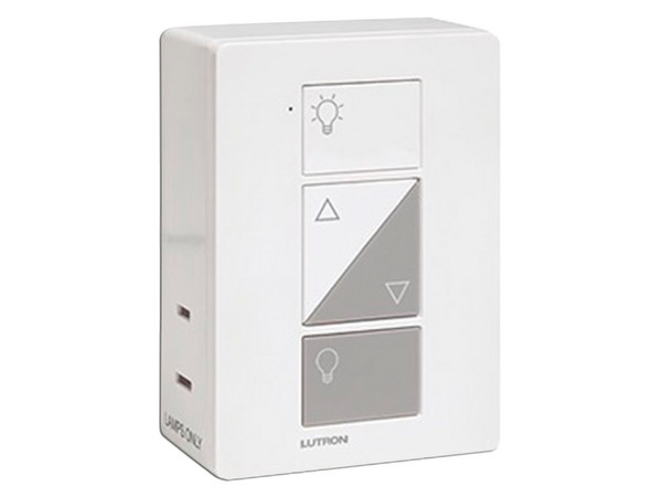 Enchufe inteligente, Hasta 3 Funciones, Atenuador, Apagador o Repetidor de Señal inalámbrica 100W LED, Color Blanco.