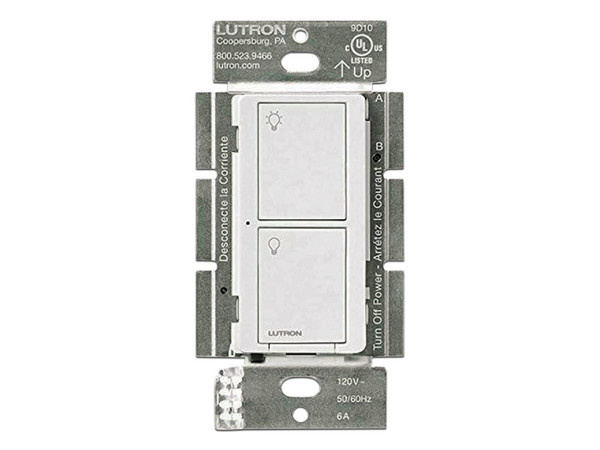 Interruptor Inteligente Lutron PD6ANSWH On/Off, Requiere cable neutro, 120V.