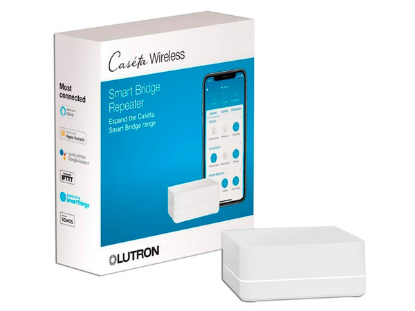 Repetidor de Señal Inalámbrica Lutron PDREPWH Caseta Wireless.