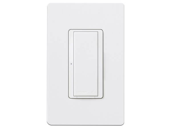 Interruptor Inteligente Lutron RRD8ANSWH On/Off, Requiere cable neutro, 120V. Compatible con RA2Select y RR3. Color Blanco