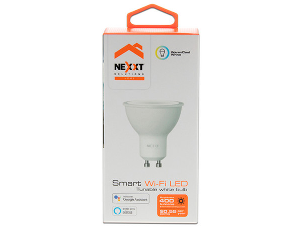 Foco inteligente Nexxt Smart Wi-Fi LED, MR16.