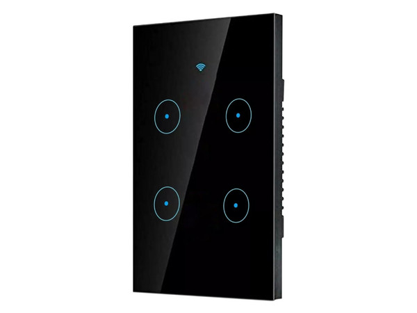 Interruptor De Luz Inteligente Wi-Fi, (4 Botones).