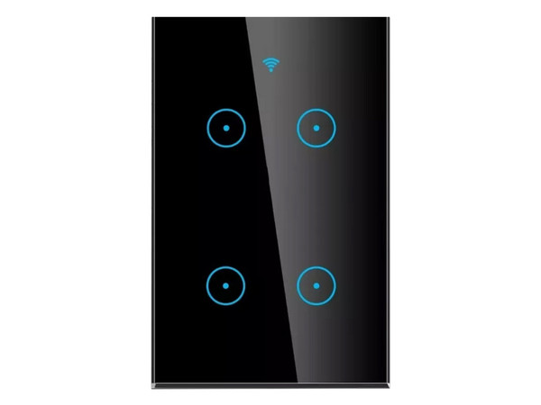 Interruptor De Luz Inteligente Wi-Fi, (4 Botones).