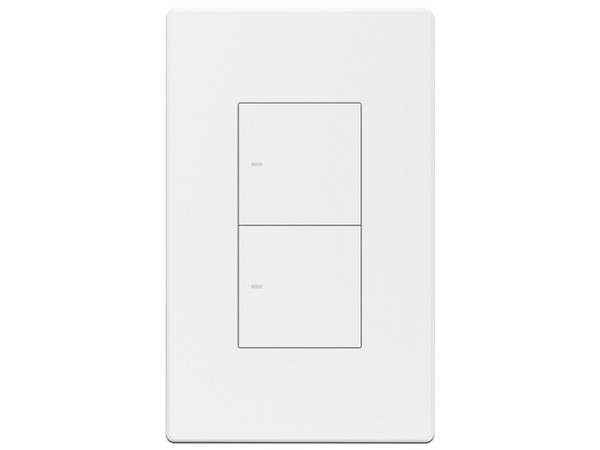 Apagador de Pared Touch Sonoff M5-2C-120W, 2 Canales, Wi-Fi, Compatible con Google Home y Alexa. Color Blanco.