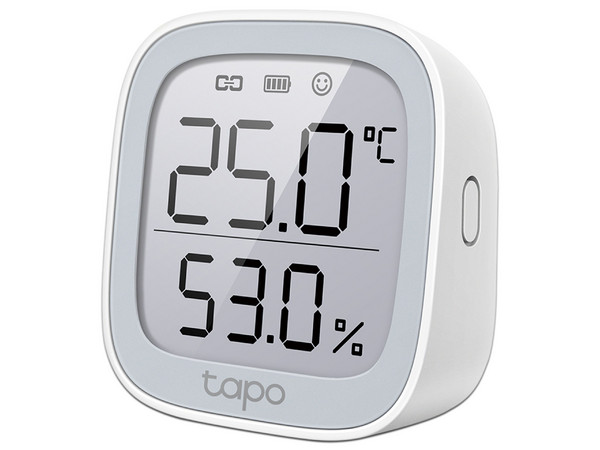 Sensor Inteligente TP-LINK Tapo T315, Temperatura y Humedad. Color Blanco.