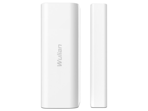 Paquete de automatización de puerta inteligente WULIAN SMARTDOORP con administración y control desde tu celular, Incluye: BrainV6, Videoportero de mirilla, Cerradura barométrica inteligente, Contacto magnético inalámbrico.