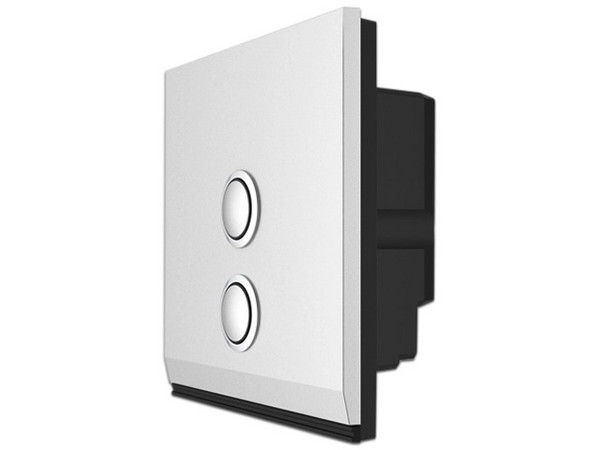 Apagador Inteligente Wulian SR-ZCSWNPWS1321-03 2 botones.