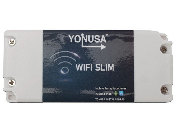 Módulo Wi-Fi Slim Yonusa, 2.4 GHz, Botón de pánico, Interfaz Wi-Fi, Color Blanco.
