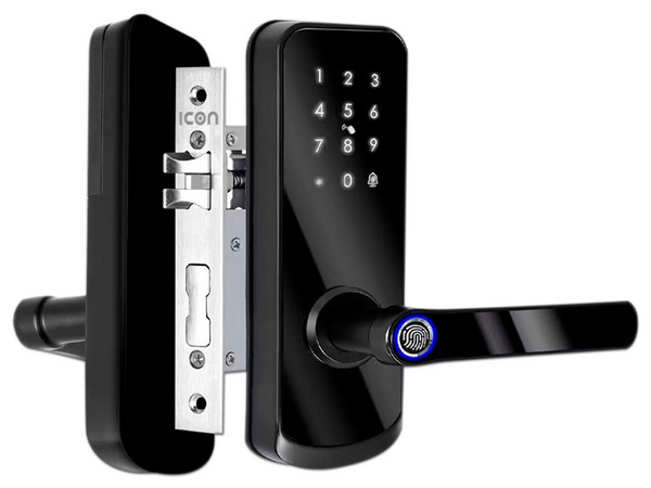 Cerradura Inteligente Icon ICSHCEIT02, 5 Métodos de desbloqueo, IP65, Timbre, Wi-Fi, Administrable por 9 usuarios.