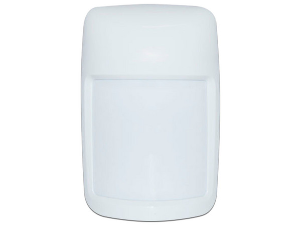 Sensor de Movimiento Honeywell IS335T Antipet, Alámbrico y Compatible con Todos los Sistemas de Alarma, Color Blanco.