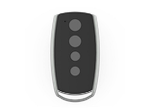Control Remoto RF AccessPro ACCESS807M4 de 4 botones, compatible con ACCESSFORCE y FS1000SPEED. Color Negro