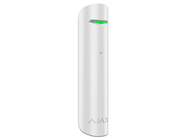 Detector de rotura de cristal AJAX GlassProtect W, Inalámbrico, Color Blanco.