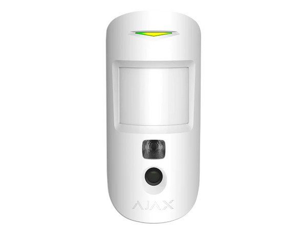 Detector de Movimiento AJAX MotionCam, con verificación fotográfica. Color Blanco.