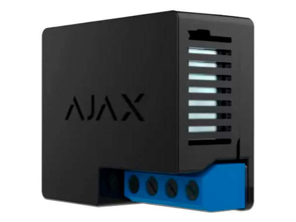 Relé de baja potencia AJAX Relay para el control remoto de electrodomésticos.