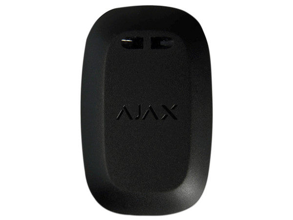 Botón de alarma inalámbrico AJAX Button W para Hubs y repetidores de señal de radio, IP55. Color Negro