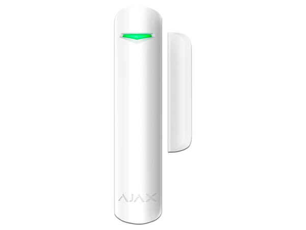 Detector de apertura Ajax DoorProtectPlus, vibración e inclinación inalámbrico. Color Blanco.