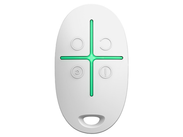 Kit de Panel de alarma Inteligente Ajax RES-2-1-SI-LL, Incluye 1 Sensor de movimiento, 2 Detectores para puerta o ventana, 1 Control remoto y una Sirena interior inalámbrica.