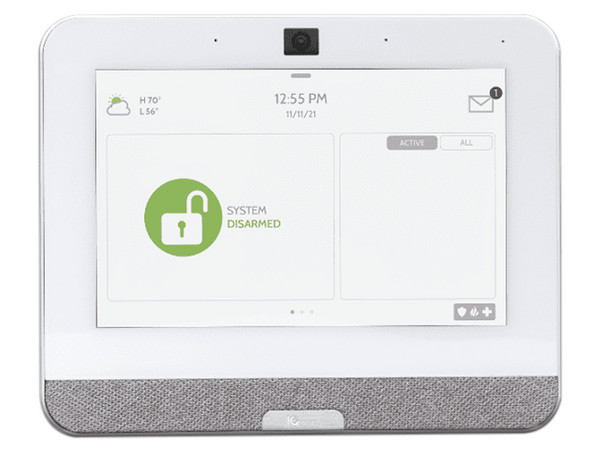 QOLSYS IQP4 Sistema de Alarma IQPanel4 Autocontenido con Pantalla Táctil de 7