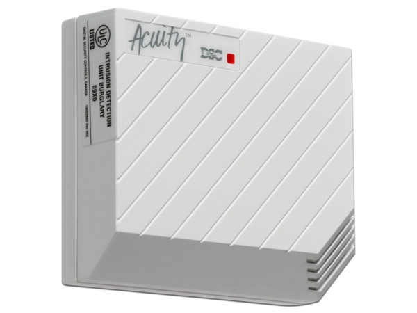 Detector de roturas de vidrio DSC Acuity AC-100, micrófono omnidireccional.