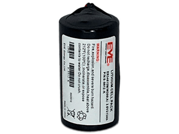 Batería De Litio DSC de 3.6VCD, 13Ah, Para Sirena PG9901/PG9911.