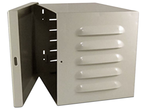 Gabinete metálico GTVCMX-001, para sirena exterior de 30 W.