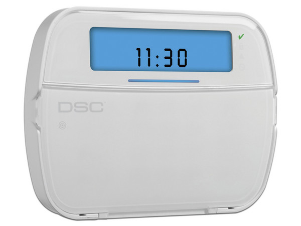 Teclado cableado con íconos de transceptor DSC  HS2ICNRF9,  POWERG integrado.
