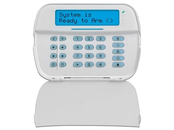 Teclado cableado con íconos de transceptor DSC  HS2ICNRF9,  POWERG integrado.