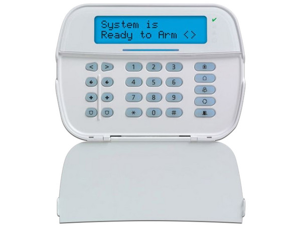 Teclado alfanumérico HS2LCDPRO, 128 zonas, pantalla LCD, para sistemas PowerSeries.