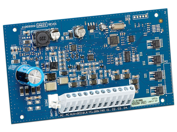 Módulo de salida con alta corriente DSC HSM2204, compatible con paneles de control PowerSeries Neo.