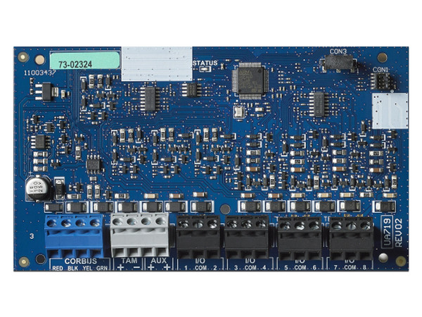Módulo expansor DSC HSM3408, para 8 zonas cableadas Power Series Pro.