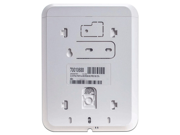 Teclado táctil Capacitivo DSC IQKP-915, Compatible con  Qolsys. Color Blanco.