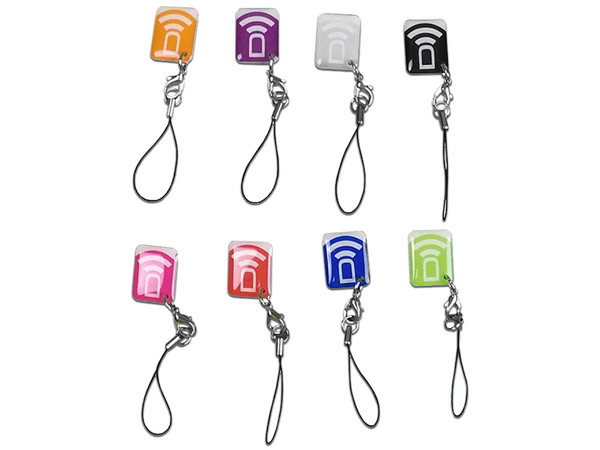 Mini Credencial de Proximidad DSC MPT8PK, de Ocho colores diferentes.