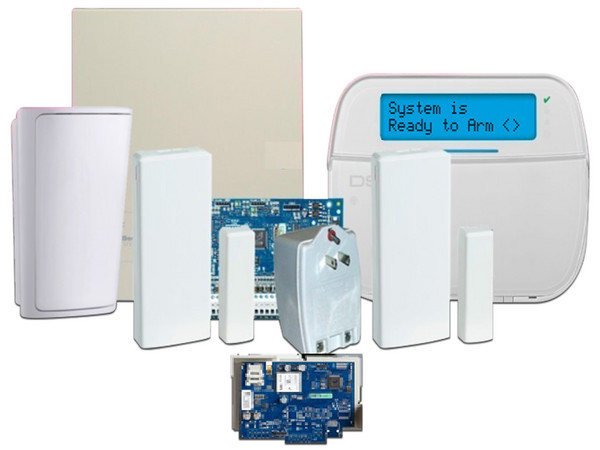 Paquete DSC NEO-RF-LCD-IP-SB NEO, de 32 Zonas Inalámbricas, Panel HS2032, Comunicador TL280E, Teclado alfanumérico.