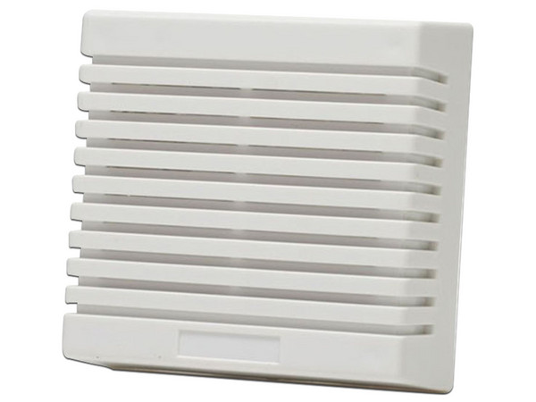 Sirena DSC alámbrica SD-15W para interiores, 2 tonos. Color Blanco.