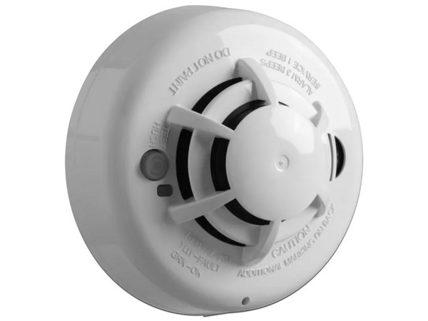 Detector Fotoeléctrico Inalámbrico de Humo DSC WS4936, Compatible con Receptores PowerSeries.