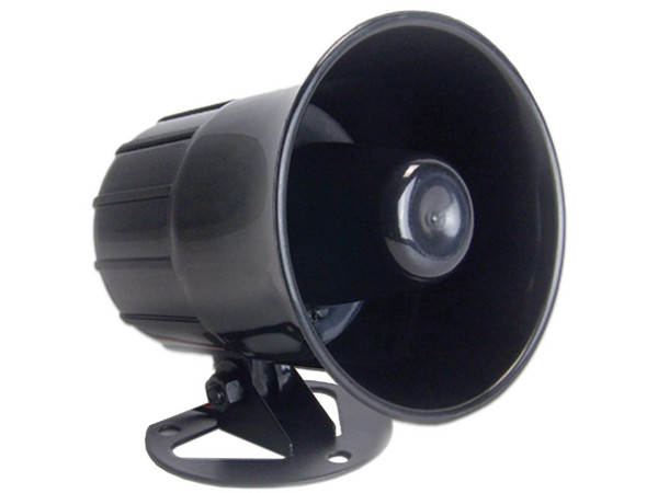 Sirena Dahua DH-ARA16, Uso Exterior, Potencia de 105 dB, Color Negro.