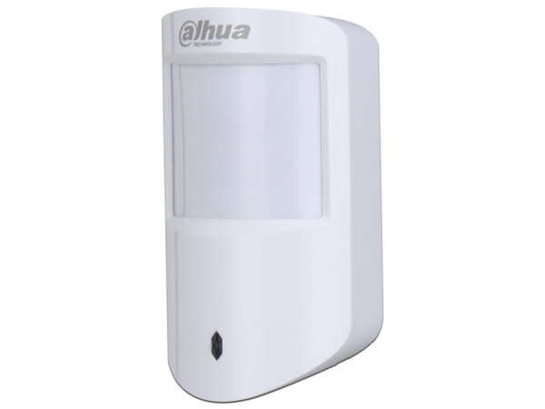 Detector PIR Dahua DHI-ARD1233-W2(915), Inalámbrico, Alcance de Hasta 12m, LED Indicador, 3 Niveles de Sensibilidad, Frecuencia de 915 MHz. Color Blanco.
