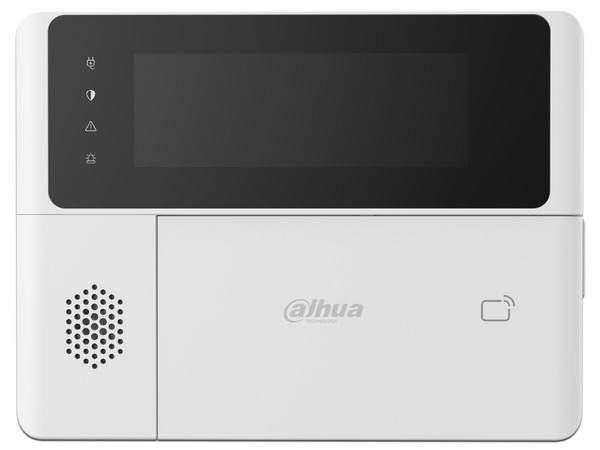 Teclado Inalámbrico Interior DAHUA DHI-ARK30C-RW2(915), Frecuencia de 915MHz, 20 Botones, Soporta 3 Alarmas, Medica, Fuego y Emergencia. Color Blanco.