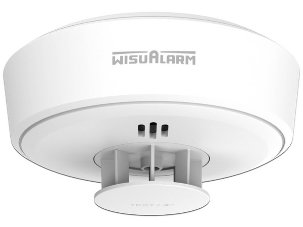 Detector de Calor Dahua DHI-HY-HT10A-R8, Detección Rápida de Incendios de Clase A1, Sonido de Alarma de 85dB, Color Blanco.
