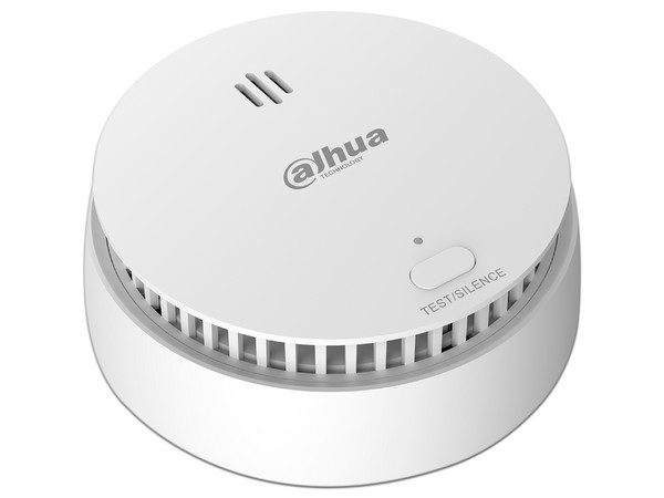 Detector de Humo Inalámbrico Dahua DHI-HY-SA21A-W2, Sensor Fotoeléctrico Dual, Sirena de 85dB.