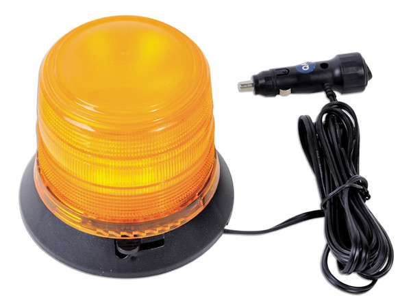 Burbuja Brillante Epcom X905-A de 6 LEDs, montaje magnético. Color Ámbar
