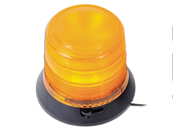 Burbuja Brillante Epcom X905-A de 6 LEDs, montaje magnético. Color Ámbar