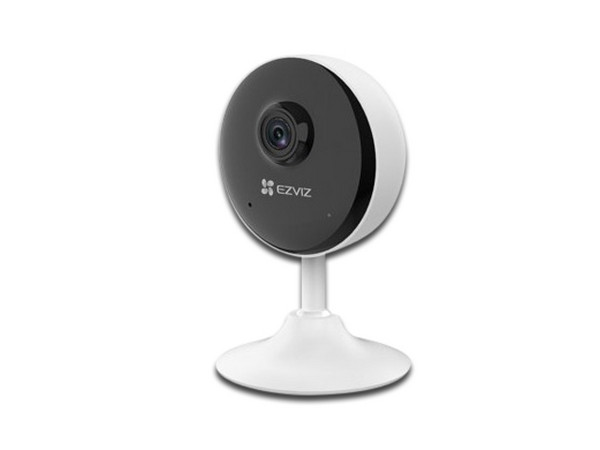 Cámara IP Mini de Vigilancia Ezviz C1C-V2, Resolución Full HD 1080P, Visión nocturna hasta 12m, Soporta MicroSD hasta 256GB.