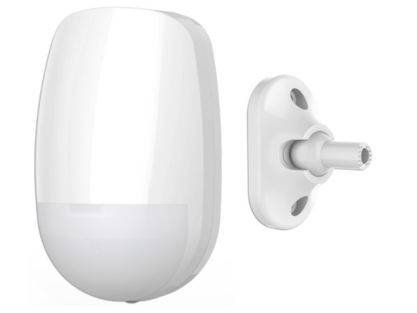 Sensor PIR Inalámbrico Hikvision DS-PDC15-EG2-WB/UB, rango de detección de hasta 15m, montaje universal incluido. Color Blanco